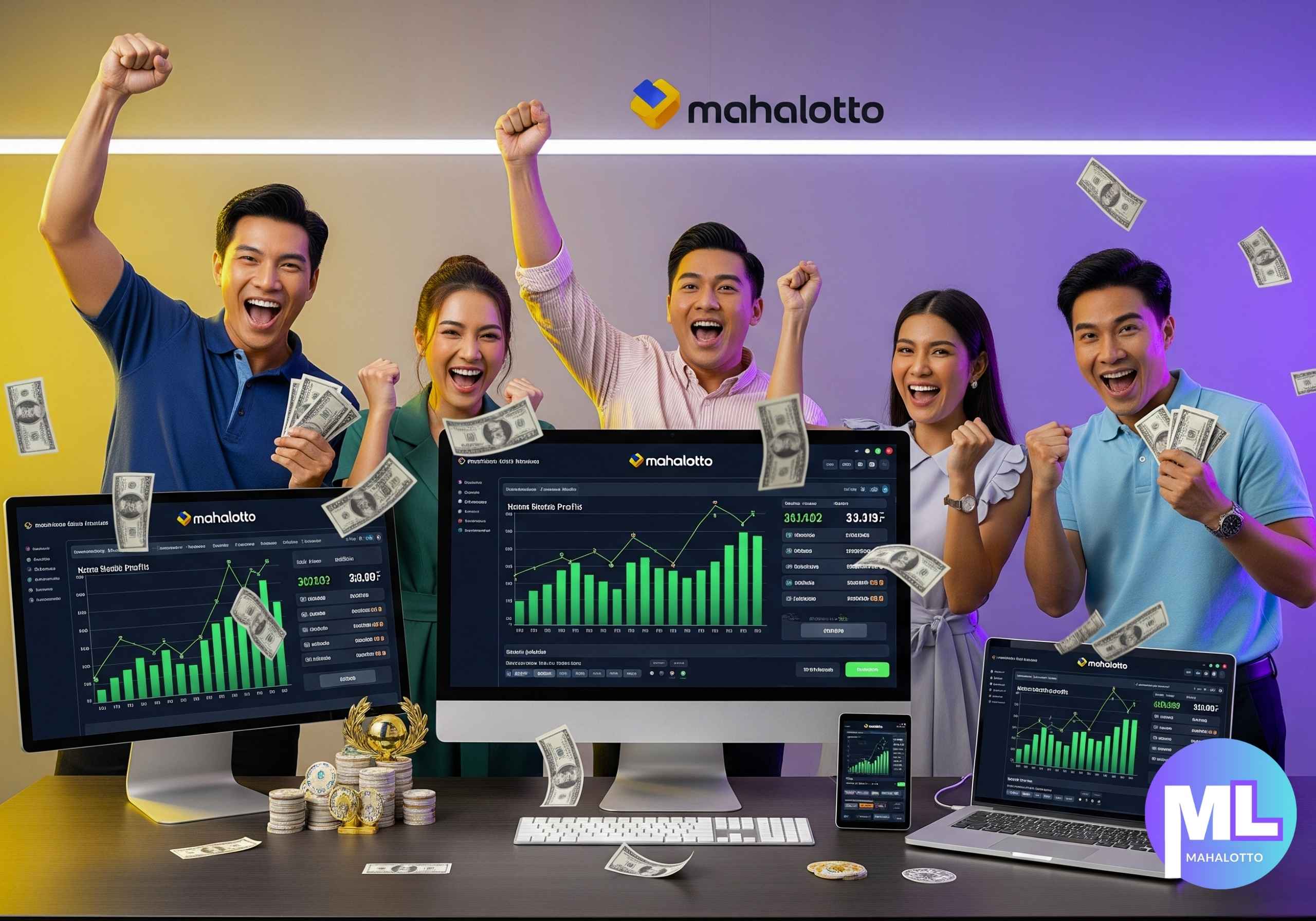 คำนวณบัญชีหวยอัตโนมัติหลังจบงวดถูกต้องแม่นยำ-โปรแกรมเจ้ามือหวย Lotto Mahalotto