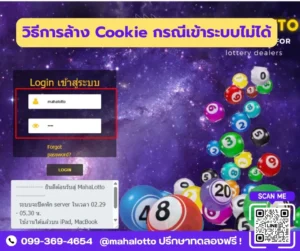 วิธีล้าง Cookie ใน webbrowser-โปรแกรมหวยออนไลน์ Mahalotto